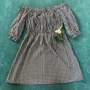 Off the Shoulder Summer Dress 🖤 Worn Once!